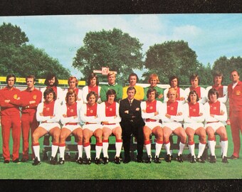 Vintage 1970&#39;s FKS Euro Soccer Postcards - No&#39;s 3, 20, 23, 30, 35, 41, 53, 46, 49 and 55. Vintage FKS Football Memorabilia. Vintage Football