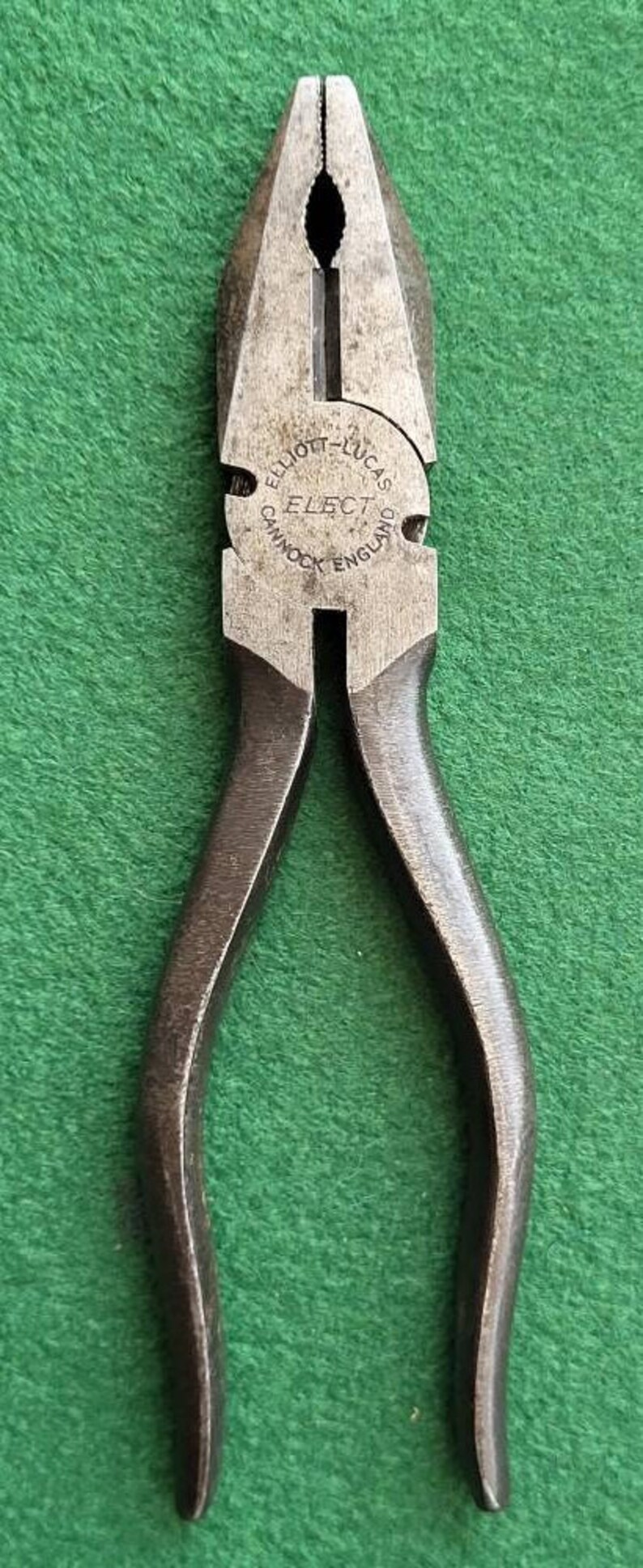 Vintage Elliottlucas Elect Pliers. Vintage Elliottlucas Etsy