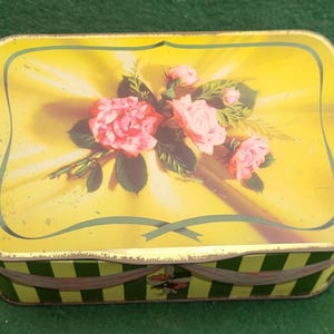 Vintage Toffee Tin. Vintage Edward Sharp & Sons Ltd Toffee Tin. Vintage Confectionery Tin.