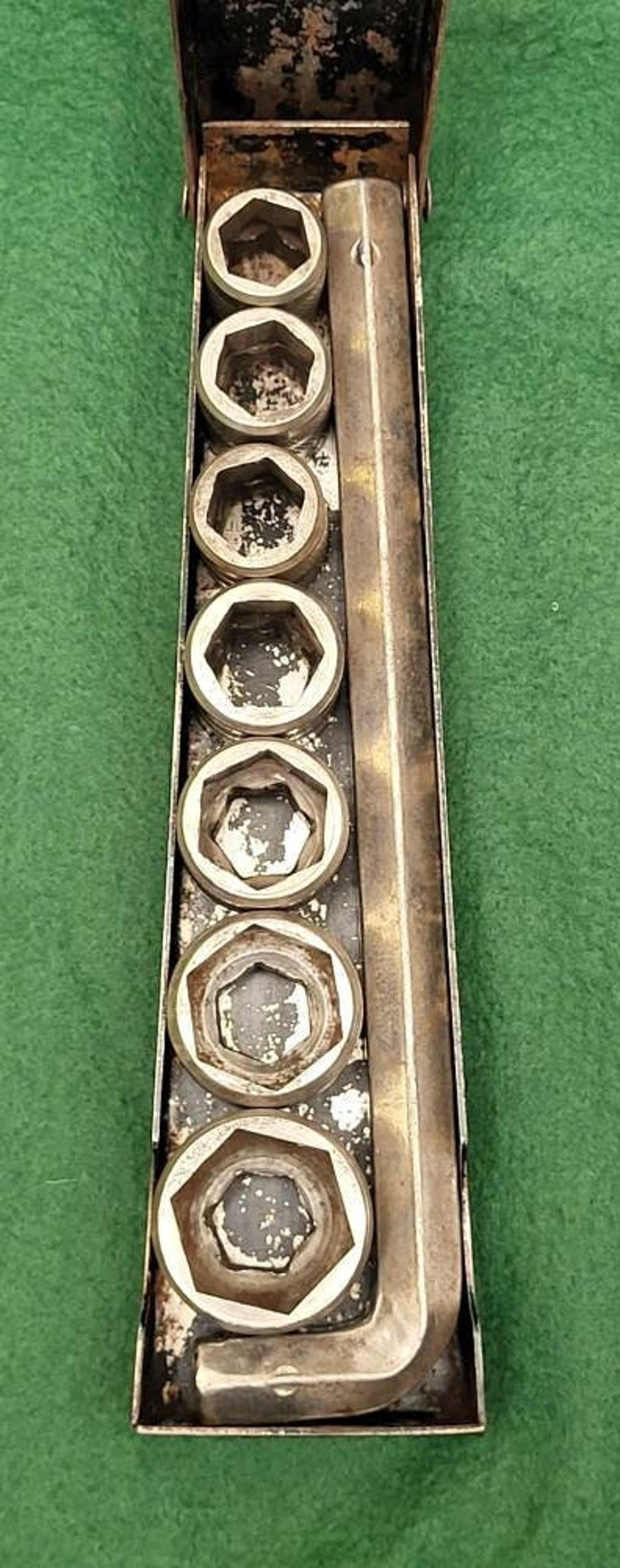 Vintage Hex Key Socket Set Made in USA. Vintage Allen Key Etsy Canada