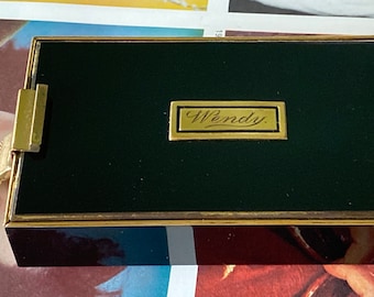 Vintage Park Lane All In One Powder Compact. Vintage Park Lane DRGM Komplette Party Compact / Carry All, Zigarettenhülle und Pulver kompakt.