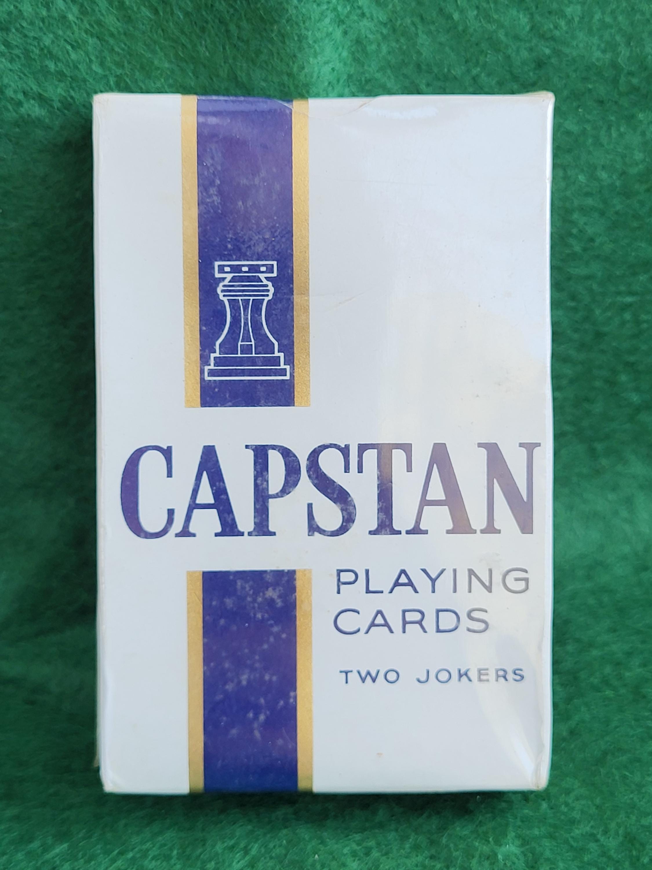 Vintage Capstan Cigarettes Playing Cards. Vintage Tobacco Advertising  Playing Cards, Capstan Cigarettes