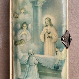 Vintage 1940 Horas Misticas Devocionario - Vintage, Small Spanish Prayer Book - 1940 Devotional Book - Spanish Language.