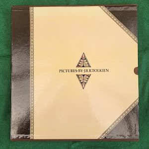 Large Vintage J.R.R Tolkien Book Of Pictures - Pictures By J.R.R. Tolkien, Large Picture Book In Original Sleeve.
