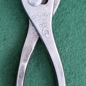 Antique Slip Joint Pliers. Antique Mather, Sheffield 6 Inch Slip Joint Pliers.