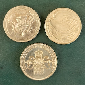 1994年英国2ポンド硬貨、イングランド銀行300周年記念 - Etsy 日本