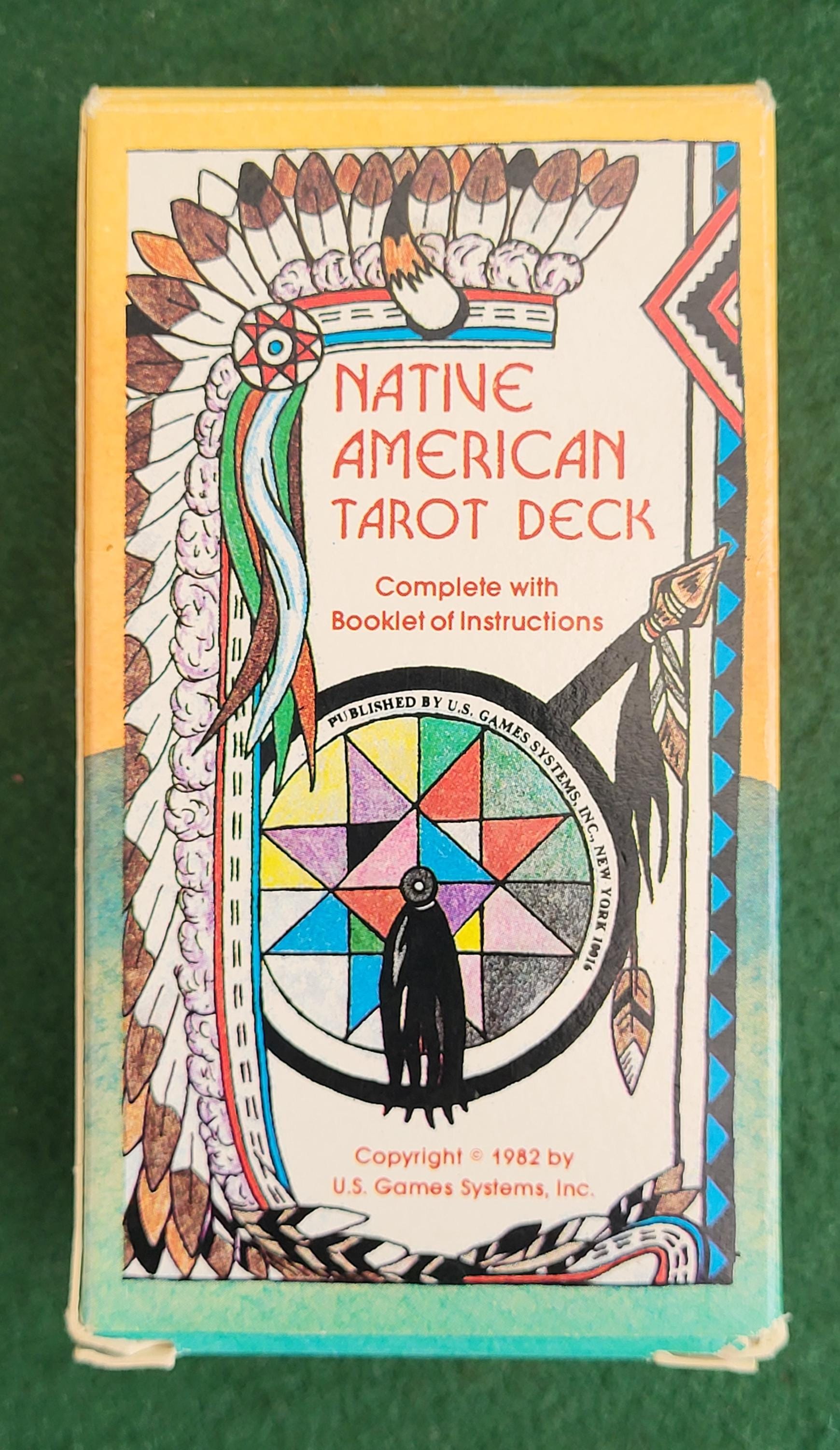 Vintage (1982) Native American Tarot Deck - by Magda and J. A.