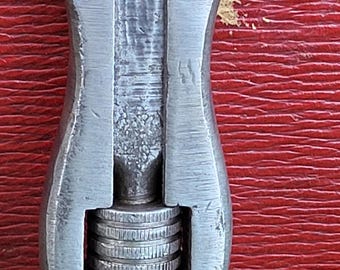 Antieke BTC 4-inch verstelbare sleutel. Moeilijk te vinden mooie schone BTC (British Tool & Engineering Co) nr. 41 verstelbare sleutel: Britse makelij.