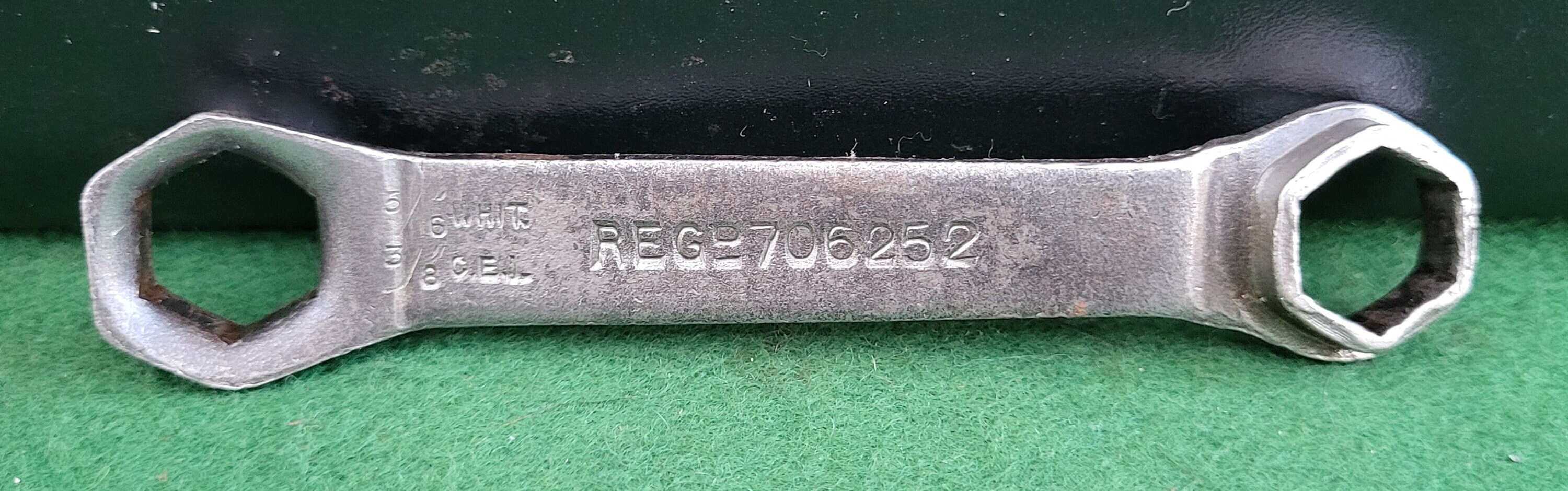 Vintage JAP Engines Spanner Regd 706252. Vintage Motorcycle