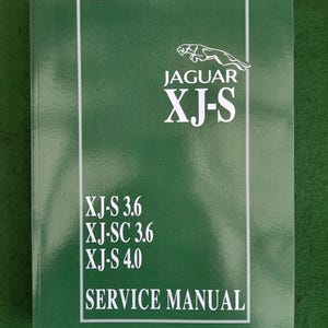 Manuale di assistenza originale Jaguar d&#39;epoca. Manuale di assistenza Jaguar XJ-S d&#39;epoca - S 3.6, SC 3.6, S 4.0 - Jaguar Cars Ltd - ISBN 978-1-85520-463-8