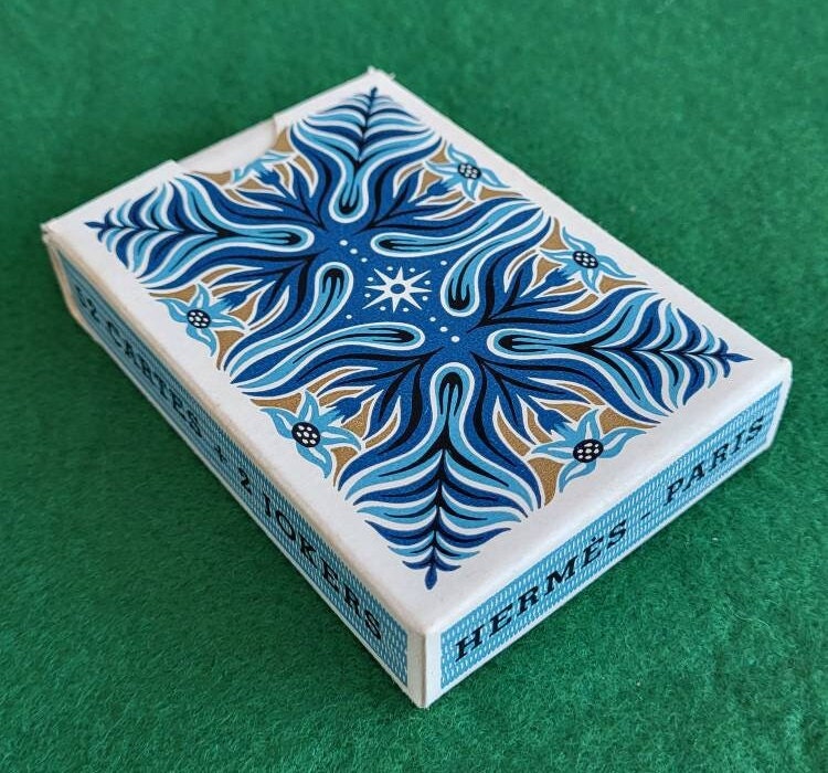 Vintage Hermes Playing Cards Double Deck Designed by A M 