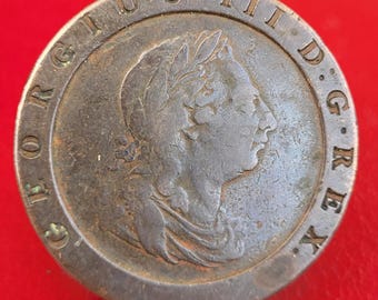 1797年 ジョージ3世 カートホイール 2ペンス - Etsy 日本