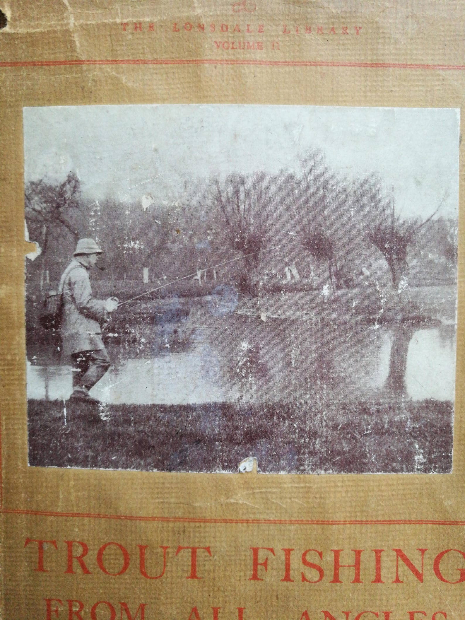 Vintage Fishing Book 1933 Trout Fishing From All Angles By Etsy