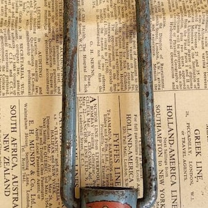 Vintage Melco PS14 Folding  Spark Plug Spanner. Vintage Melco PS14 Spark Plug Wrench Uk Pat. No 910749.