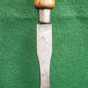 Antique Wooden Handled Screwdriver/Turnscrew. Antique Wooden Handled Screwdriver By Charles & Co. Antique Wooden Handle Turnscrew.
