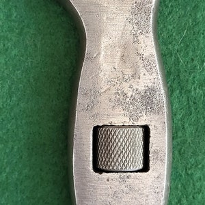 Vintage Billings Adjustable Wrench. Vintage 4 1/2 Inch Billings-Made In USA Adjustable Wrench. Billings Fish Belly Style Adjustable Wrench.