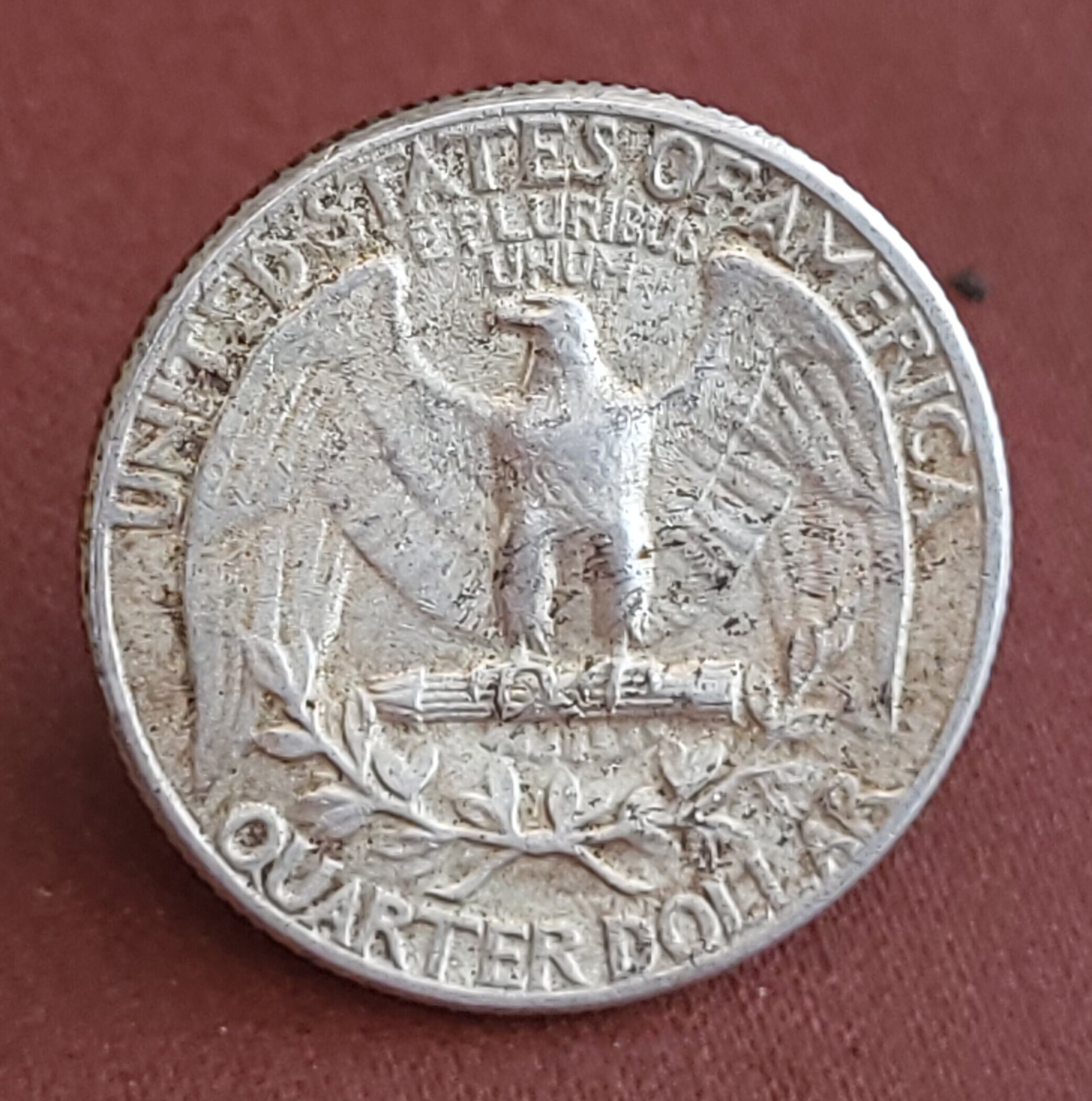 3149.　トーン最高　未使用　1952年　アメリカ　クォータードル 1952 年 25 セント - 1952 年ワシントン 25 セント ドル。1952