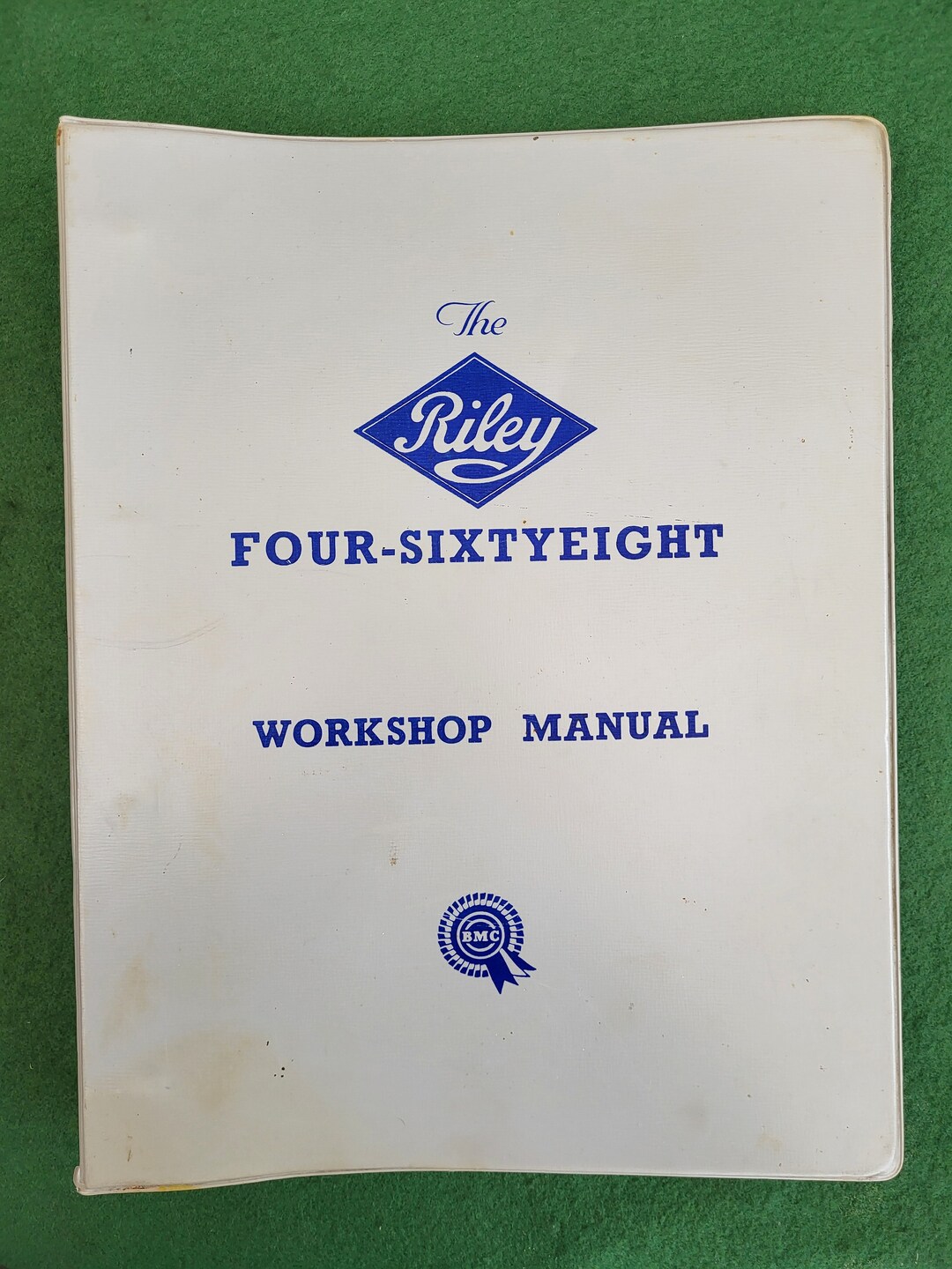 Vintage (1959/60) the Riley Four Sixtyeight Original Workshop Manual ...