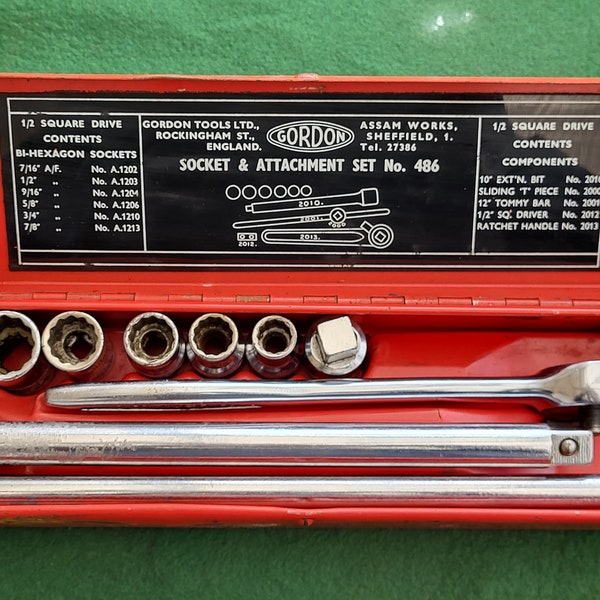 Metal Tool Box Etsy UK