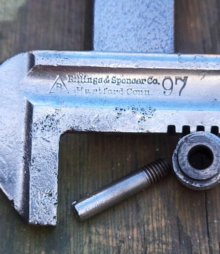 Antique Billings & Spencer Adjustable Wrench. Antique Billings Etsy