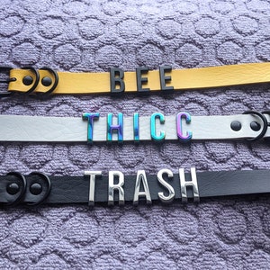 Long Chokers (Customizable Sliding Letters Available Separately)