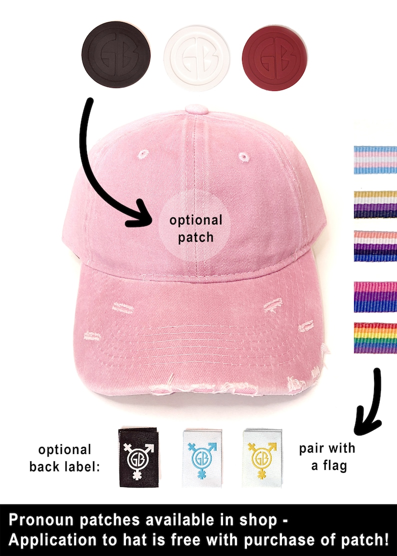 Pride Dad Hats Trans, Nonbinary, Genderfluid, Rainbow, Bisexual image 8