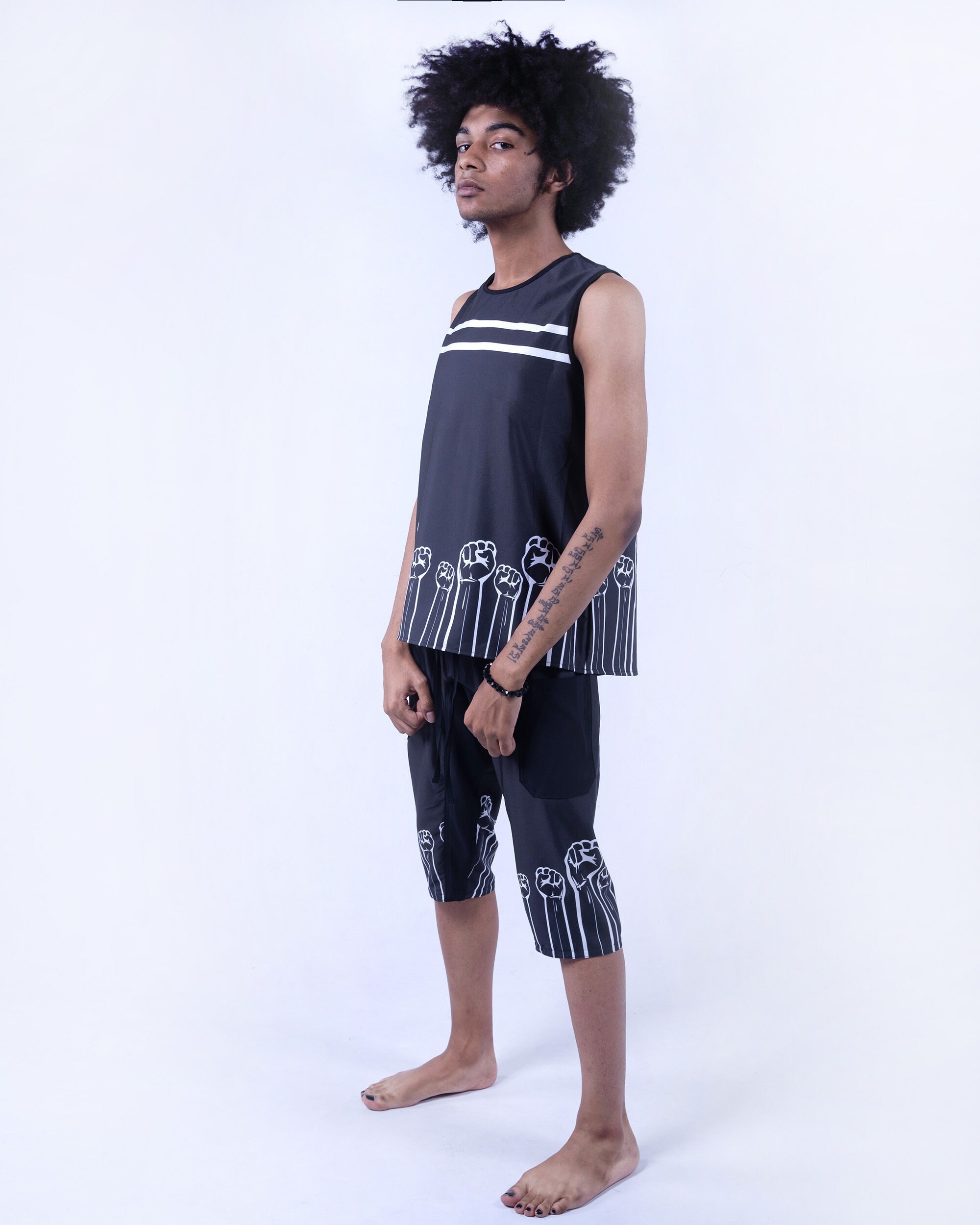 Tank Top with Removable Swim Binder
