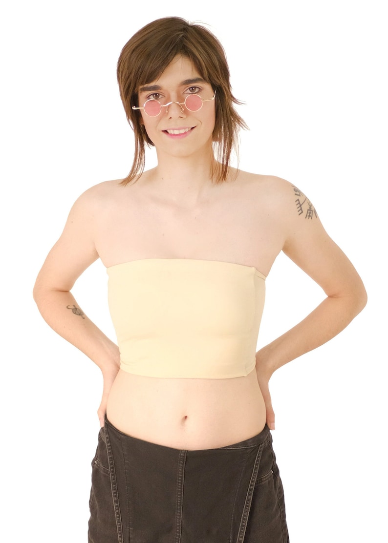 Strapless Compression Top