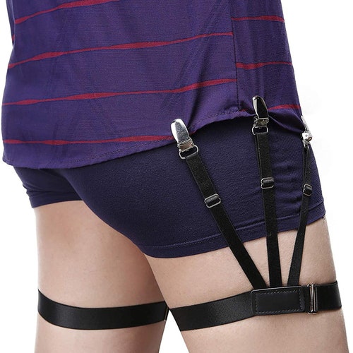 thigh strap shirt stays