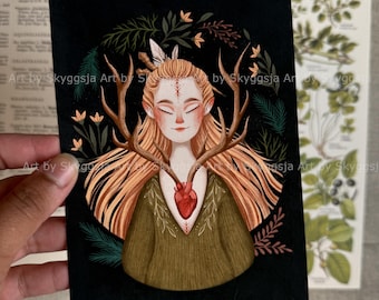 Folkheart / A6 Print or Card