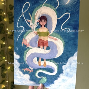 Haku & Sen / A4 Print