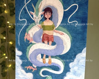 Haku & Sen / A4 Print