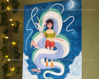 Haku & Sen / A5 Print