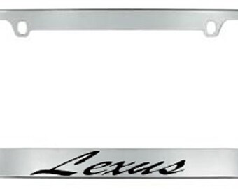 Pair Lexus Gazoo Racing License Plate Frame new