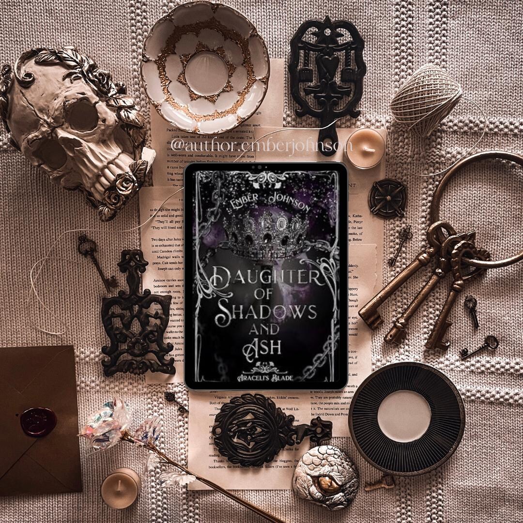 Daughter of Shadows and Ash by Ember Johnson - Signed Paperback - Etsy