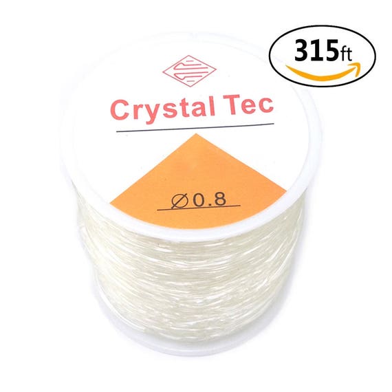 5 x 12m Rolls of Clear Elastic Stretch Wire Wires 0.5mm Thickness Thread