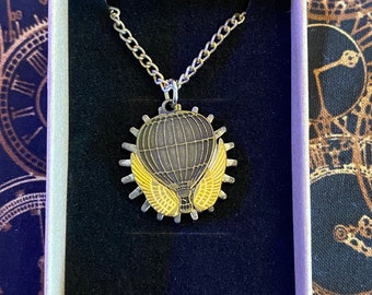 Steampunk Air Balloon Necklace