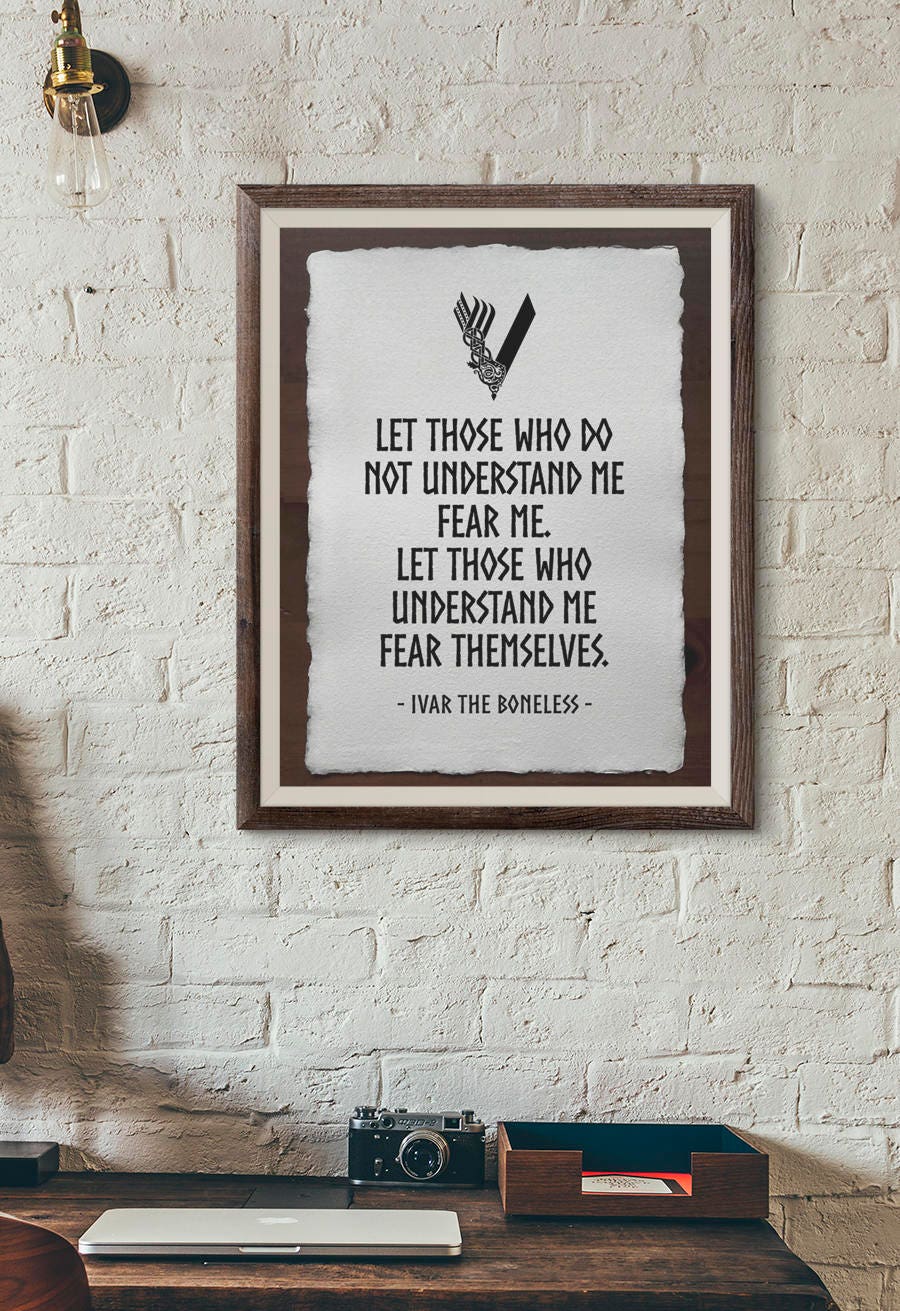 Ivar Laffiche Desossee Ivar Viking Affiche Vikings Etsy France