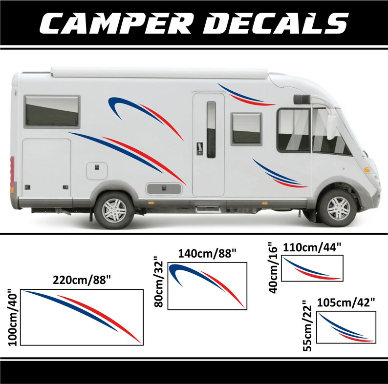 Camper Decor Camper Stickers Rv Decals Caravan Trailer Rv Etsy