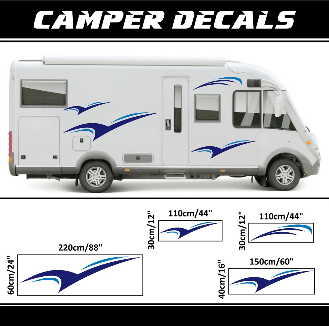 Camper Decal Custom RV Vinyl Decal Camper RV Motorhome | Etsy Canada
