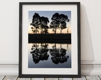 Evening reflections | Australia | River scene | Travel photo art print | Limited edition | Melbourne photographer