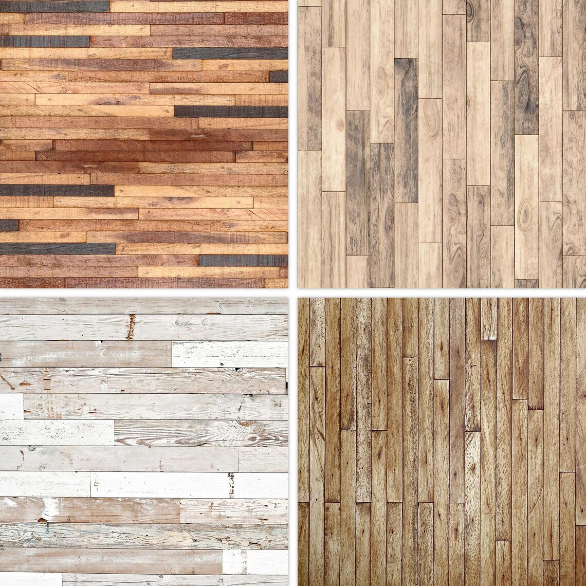 WOOD PLANKS digital printable shiplap scrapbook paper Etsy