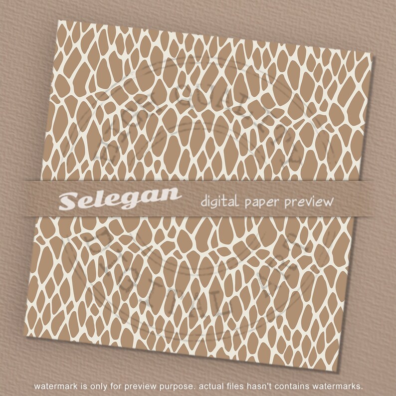 wild skin tone pattern wild animal fur texture digital printable scrapbook paper background Neutral Safari