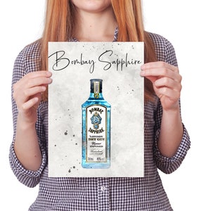 Gin-glaubwürdige Hochzeitstischnummern, Gin-Flaschen-Hochzeitstischdekorationen, Gin-Tischdekoration, Hochzeitsbevorzugungszeichen, Gin-Tischnamen