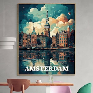 Travel Poster, Vintage Travel Poster, Home Decor Prints, Frames Canvas, Travel Art, Travel Gift, Digital Download, Travel City, Personalised