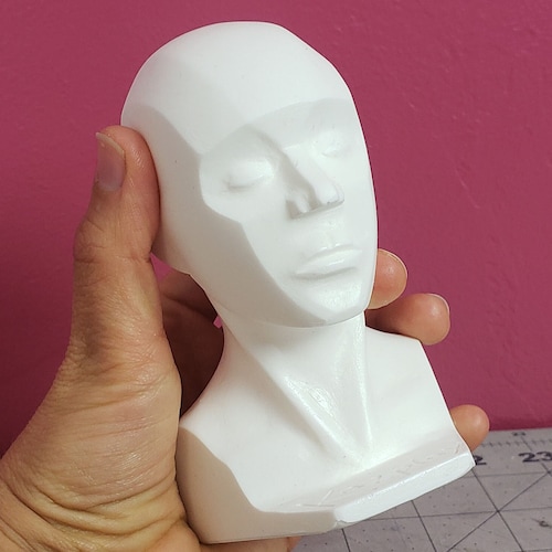 1/3 Scale Bust Human Head Sculpture Armature for Planning Etsy