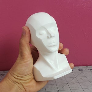 1/3 Scale Bust | Human Head Sculpture | Armature for planning Mask and Helmets | Patterning from a Scale model