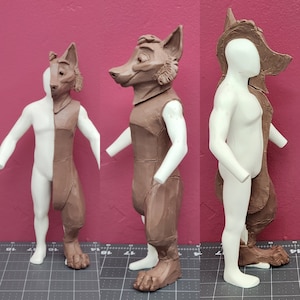 3D Male Figure - Sculpting Armature for Designing Costumes