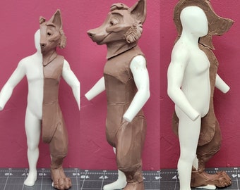 3D Male Figure - Sculpting Armature for Designing Costumes