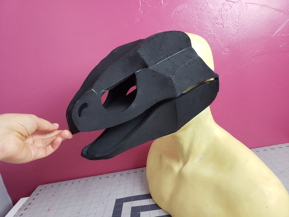 Eva Foam Cat Mask/ Therian Mask Pdf Pattern Guide Step by Step PDF